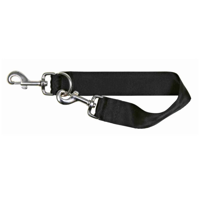 Шлея в авто Trixie Dog Protect для собак чёрный, 20 мм, 50-65 см