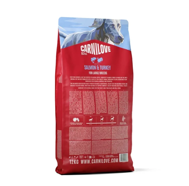 Сухий корм Carnilove Adult Large Breed Salmon & Turkey, для собак великих порід, 1.5 кг