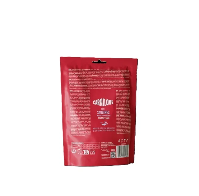 Ласощі Carnilove Dog Semi Moist, для собак, сардина, часник, 200 г