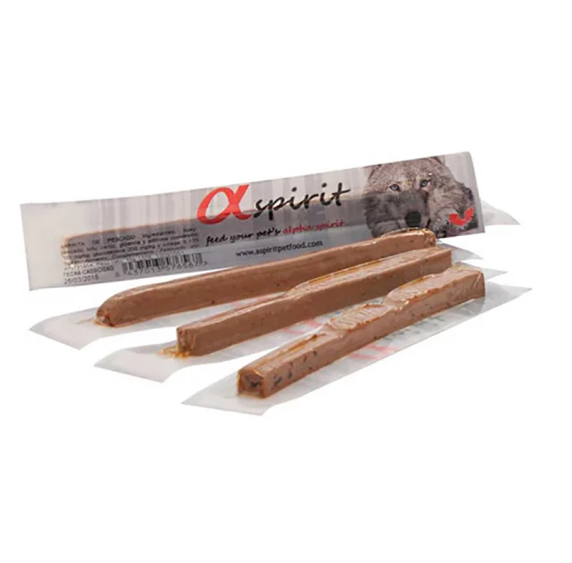 Напіввологі ласощі для собак Alpha Spirit DOG Sticks Turkey, палички з індичкою, 30 шт, 300 г