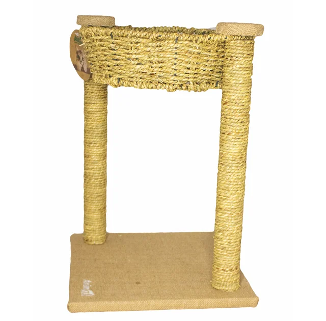 Когтеточка-лежанка AnimAll, плетеная, джут, 45 см