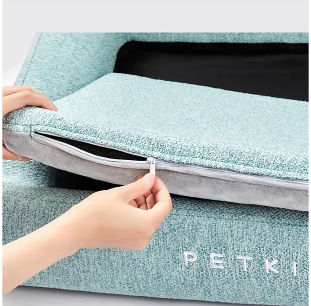 Ліжко Petkit Four Season Pet Bed S, для собак, блакитний, 51×39×10.5 см