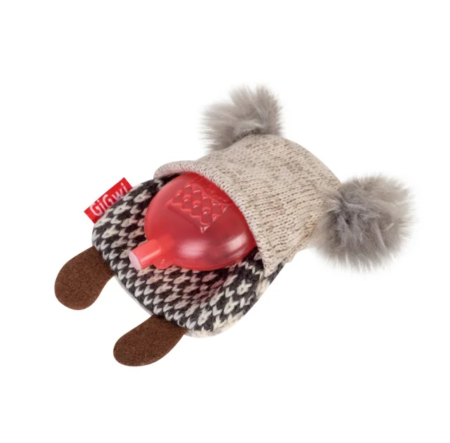Іграшка Gigwi Plush коала з пищалкою, для собак, текстиль, 10 см