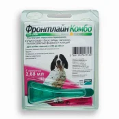 Капли Boehringer Ingelheim Фронтлайн Комбо от блох и клещей для собак, L, 20-40 кг, 1 пипетка