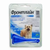 Капли Boehringer Ingelheim Фронтлайн Спот Он от блох и клещей для собак, M, 10-20 кг, монопипетка