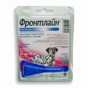 Капли Boehringer Ingelheim Фронтлайн Спот Он от блох и клещей для собак, L, 20-40 кг, монопипетка