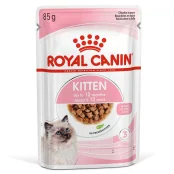 Вологий корм Royal Canin Kitten для кошенят від 4 до 12 місяців, шматочки в соусі, 85 г Вологий корм Royal Canin Kitten для кошенят від 4 до 12 місяців, шматочки в соусі, 85 г