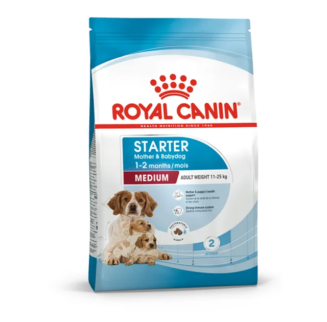 Сухий корм Royal Canin Medium Starter для годуючих собак середніх порід, 1 кг