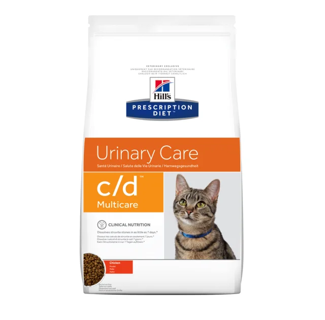 Сухой корм Hill's Prescription Diet Feline c/d Multicare Urinary Care для кошек, с курицей, 5 кг