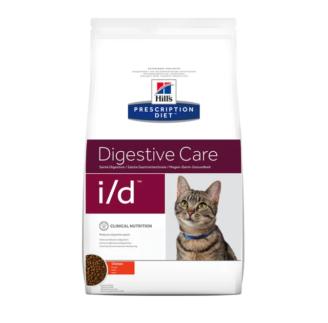 Сухой корм Hill's Prescription Diet Feline i/d Digestive Care для кошек, с курицей, 5 кг