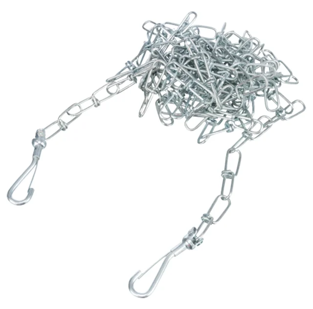 Цепь Trixie для собак средних пород, с карабином, металл, 5 м / 3 мм