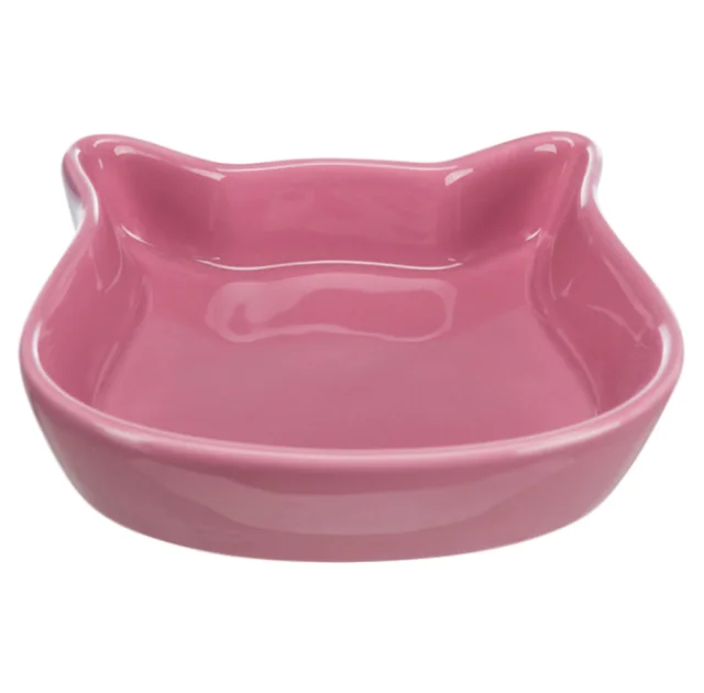 Миска Trixie в формі котячої голови для котів, кераміка, 0,25 l / 12 см