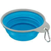 Миска Trixie для собак, силикон с твердым ободком, 0,5 л/14 см