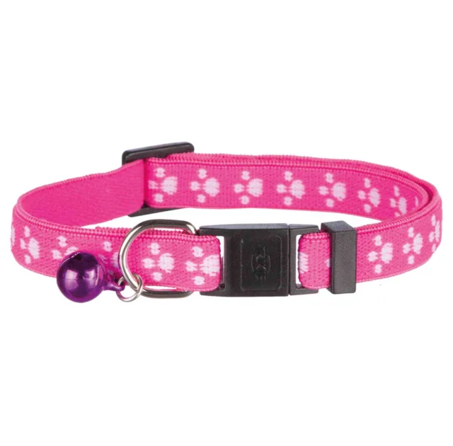Нашийник нейлоновий регульований Trixie з дзвіночком, для кішок