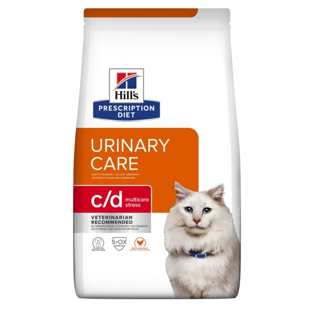 Сухой корм Hill's Prescription Diet Urinary Stress Chicken для кошек с идиопатическим циститом, с курицей, 400 г