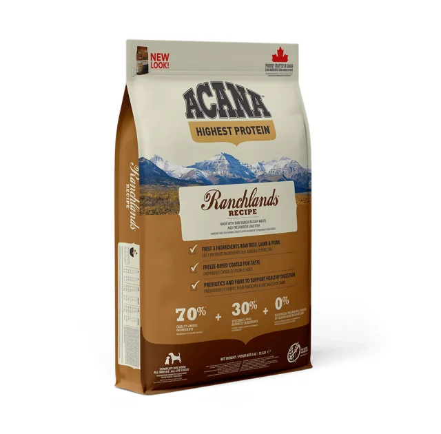 Сухой корм Acana Ranchlands Dog для собак всех пород и стадий жизни, 6 кг