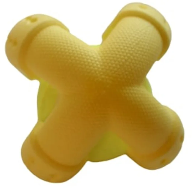 Іграшка AnimAll GrizZzly для собак, тенісний м'яч, жовтий, 9.2 см