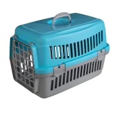 Переноска AnimAll CNR-102 для котів і собак, сіро-блакитна, 48.5×32.5×32.5 см Переноска AnimAll CNR-102 для котів і собак, сіро-блакитна, 48.5×32.5×32.5 см