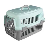 Переноска AnimAll CNR-102 для котів і собак, сіро-м'ятна, 48.5×32.5×32.5 см Переноска AnimAll CNR-102 для котів і собак, сіро-м'ятна, 48.5×32.5×32.5 см