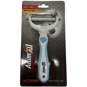 Ковтуноріз AnimAll Groom для собак і котів, блакитний