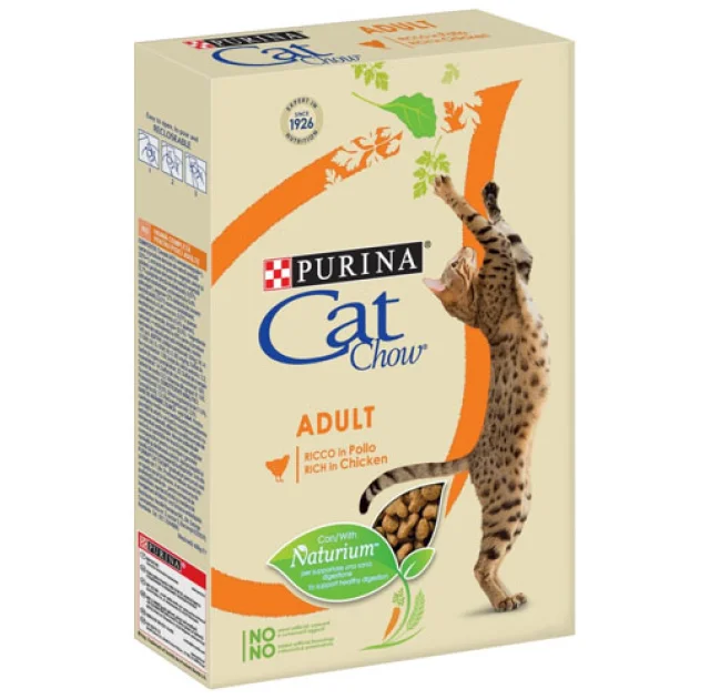 Сухой корм Purina Cat Chow Adult для кошек, с курицей, 400 г