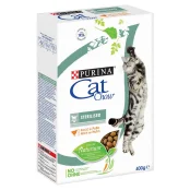 Сухий корм Purina Cat Chow Sterilised для стерилізованих дорослих кішок з куркою, 400 г