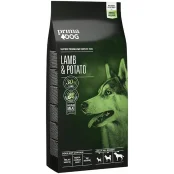 Сухий корм PrimaDog для дорослих собак усіх порід, з ягнятиною та картоплею, 12 кг