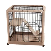 Клетка AnimAll Люкс А 1051-L для кошек, 85.5×56.7×84.8 см Клетка AnimAll Люкс А 1051-L для кошек, 85.5×56.7×84.8 см