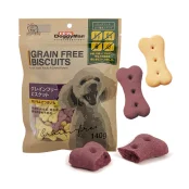 Ласощі DoggyMan biscuits Purple sweet potato&sweet potato, беззерновий бісквіт, з бататом для собак, 140 г
