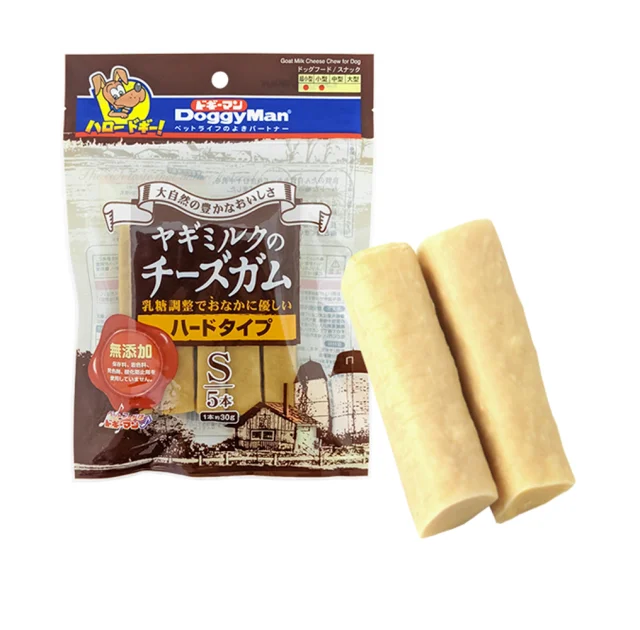 Лакомство DoggyMan Goat Milk cheese, палочка с козьим сыром, для собак, S, 5 шт, 10 см, 150 г