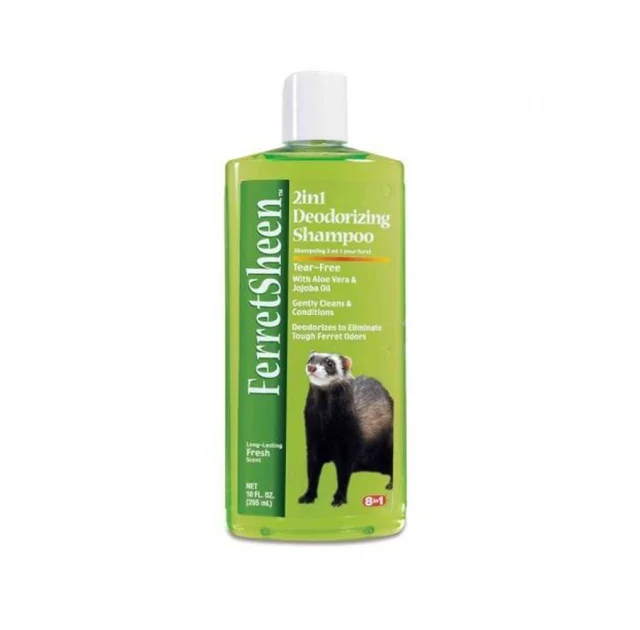Шампунь 8in1 Perfect Coat Ferretsheen Shampoo для хорьков, 295 мл