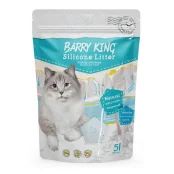 Силикагелевый наполнитель Barry King для кошачьего туалета, мелкая фракция, без аромата, 5 л