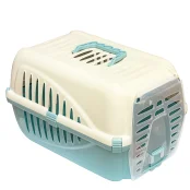 Переноска Georplast Panzer для кошек и собак, голубая, 50×33×31 см