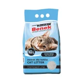 Бентонитовый наполнитель Super Benek Compact для кошачьего туалета, без аромата, 10 л
