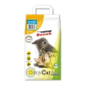 Кукурузный наполнитель Super Benek Corn для кошачьего туалета, с ароматом морской свежести, 7 л