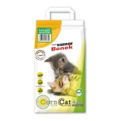 Кукурузный наполнитель Super Benek Corn для кошачьего туалета, с ароматом свежескошенной травы, 7 л