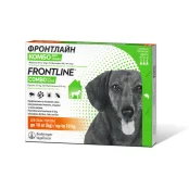 Капли Boehringer Ingelheim Фронтлайн Комбо от блох и клещей для собак, S, 2-10 кг, 1 пипетка
