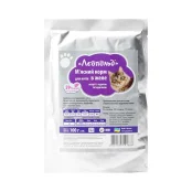 Влажный корм Леопольд Мясное Ассорти с курицей и индейкой в желе, для кошек, 100 г