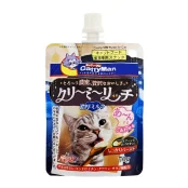 Жидкое лакомство CattyMan Creamy Milk для кошек, сливочное пюре с молоком, 70 г