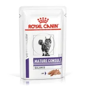 Влажный корм Royal Canin Mature Consult Balance Cat для кошек старше 7 лет, склонных к набору веса, паштет, 85 г