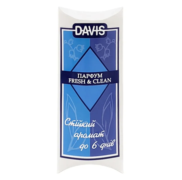 Духи Davis Fresh&Clean Фреш&Клин, для собак, спрей, 5 мл