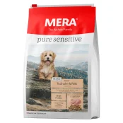 Сухий корм Mera Pure Sensitive Mini Adult Truthahn&Reis для собак малих порід, з індичкою та рисом, 1 кг