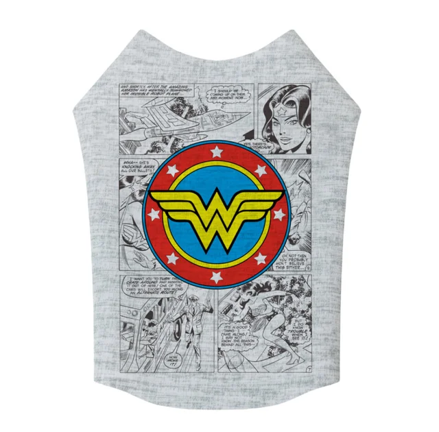 Майка WAUDOG Clothes для собак, рисунок "Чудо-женщина комикс", XS22