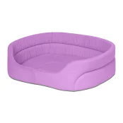Лежанка Теремок для животных, размер S, 34×45×14 см, фиолетовая