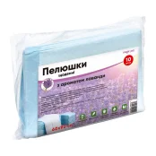 Ежедневные пеленки Magic Pet для собак, с ароматом лаванды, 60×90 см, 10 шт×6 г