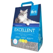 Бентонитовый наполнитель Brit Fresh Excellent для кошачьего туалета, мелкая фракция, без аромата, 10 кг