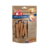 Ласощі для собак 8in1 Triple Flavour реберця, 6 шт, 113 г