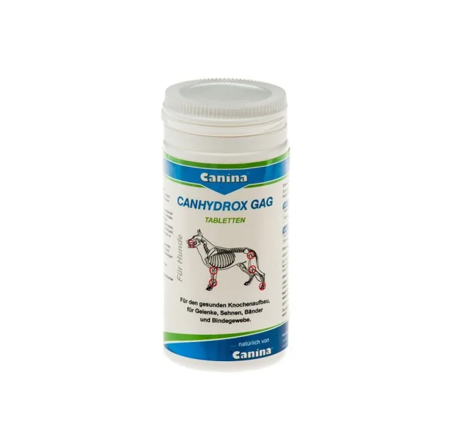 Витамины Canina Petvital Canhydrox GAG, для суставов собак больших и гигантских пород, 60 таб, 100 г