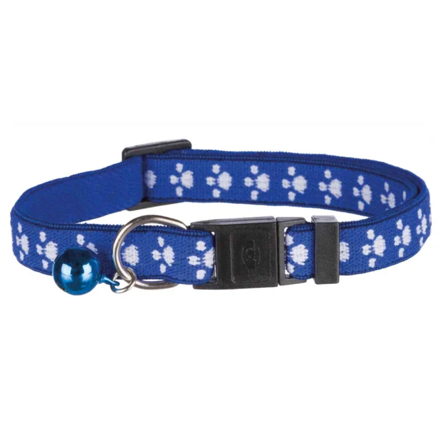 Нашийник нейлоновий регульований Trixie з дзвіночком, для кішок