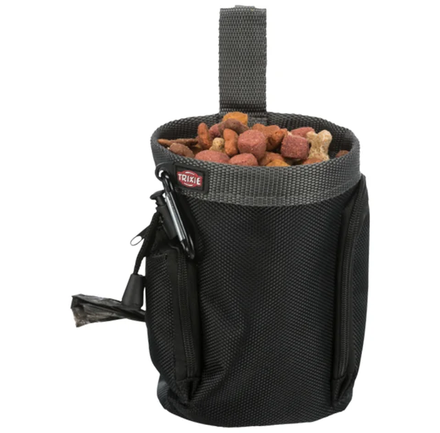 Сумка Trixie - Snack bag 2in1 для корма и для мусорных пакетов, 10 см, 13 см, нейлон